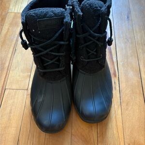 Sperry Black Women's Winter Boots
